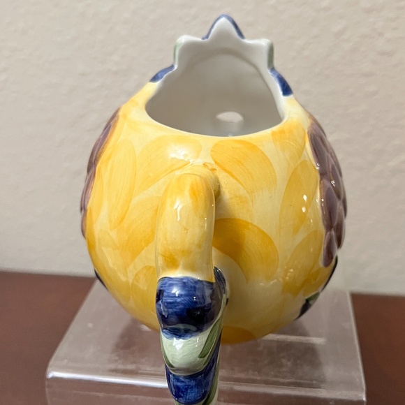 Under The Sea Fish Colorful Pitcher Hand Painted Tops Gallery 6" x 6' - Picture 4 of 6